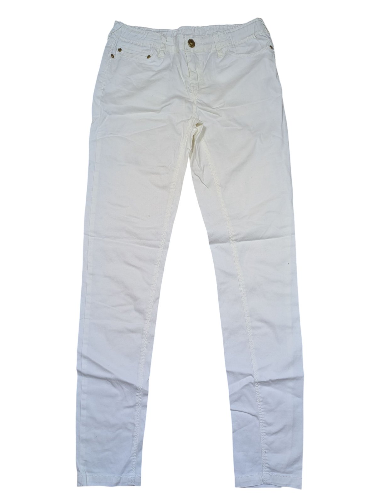 Bílé džíny pro holky secondhand glostory