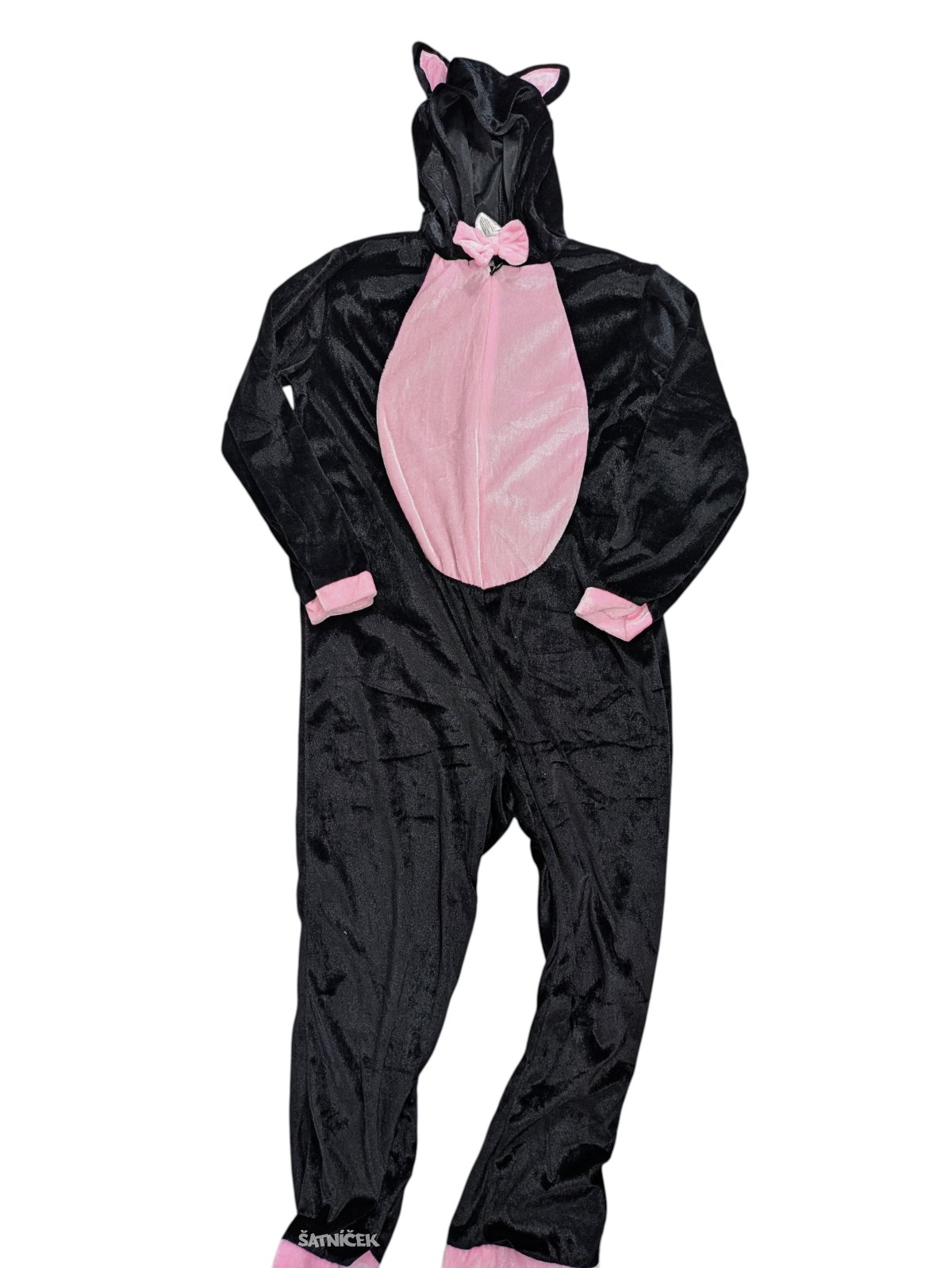 Černý overal kočky pro holky secondhand