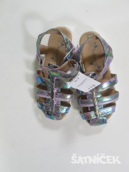 Barevné sandále pro holky outlet 