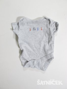Body šedé pro kluky na  2,3 kg secondhand