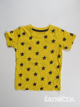 Triko pro kluky s hvězdičkami secondhand