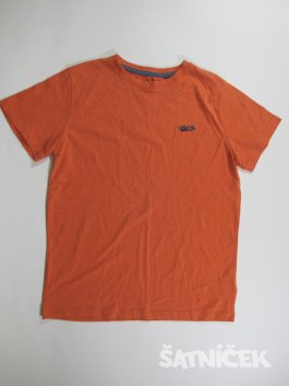 Oranžové triko pro kluky 