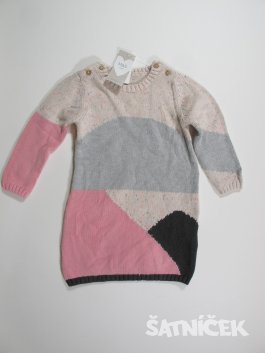 Melírovaný svetr pro holky outlet