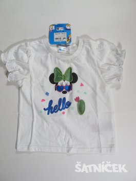 Triko pro holky  bílé outlet 