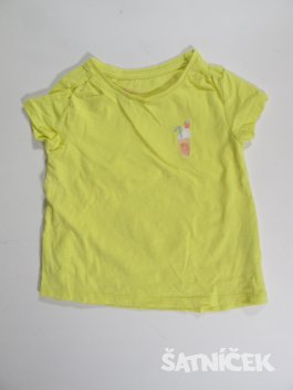 Triko pro holky žluté  secondhand