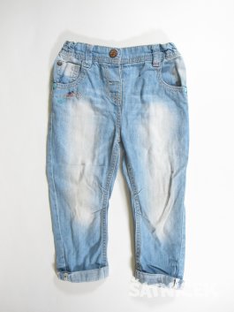 Modré džínové kalhoty 