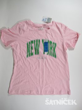 Růžové triko pro holky outlet