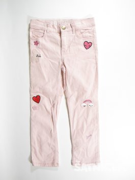 Růžové kalhoty pro holky 