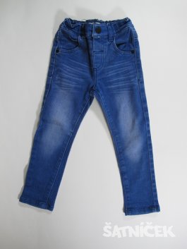 Džínové kalhoty pro holky modré 