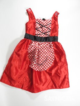 Šaty na karneval červené pro holky secondhand