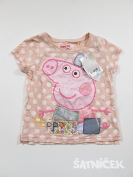 Dívčí triko Peppa Pig outlet