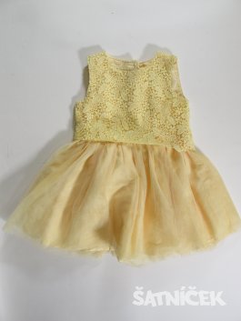 Šaty pro holky žluté   secondhand
