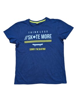 Tmavě modré triko pro kluky Skate secondhand