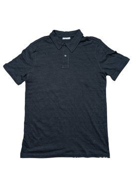 Černé triko s límečkem pro kluky secondhand