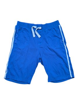 Tmavě modré teplákové kraťasy pro kluky secondhand