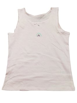 Tílko pro holky růžové s duhou secondhand