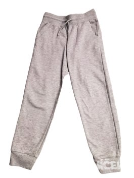 Šedé tepláky na šňůřku v pase secondhand Primark