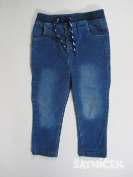 Džínové kalhoty pro kluky modré