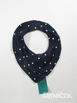 Slintáček -šátek  pro kluky s hvězdičkami  outlet