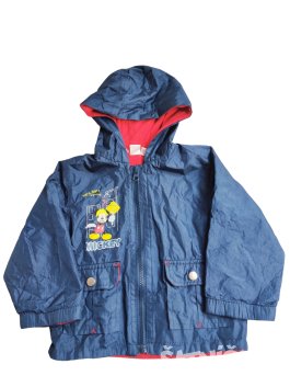 Jarní tmavá bunda Mickey pro kluky secondhand Disney