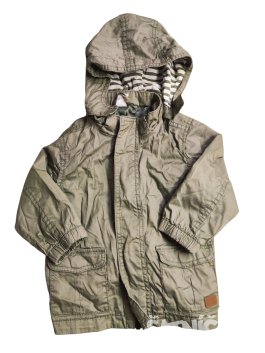 Jarní zelená bunda pro kluky secondhand H&M