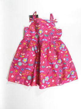 Šaty pro holky s kytkami růžové outlet