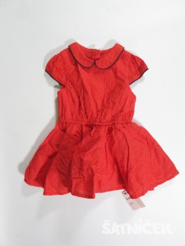 Šaty pro holky červené outlet 