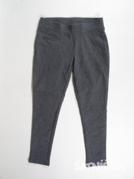 Elastické kalhoty pro holky  šedé secondhand