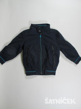 Modrá bunda pro kluky  šustáková secondhand