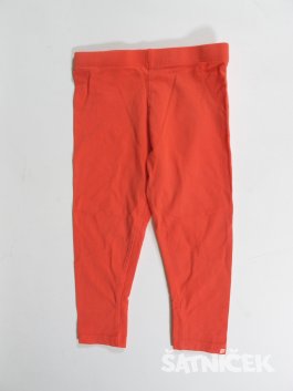 Elastáky pro holky  červeno oranžové secondhand