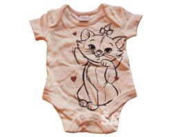 Bílé body s kočičkou pro holky secondhand Disney