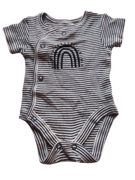 Tmavé pruhované body pro kluky secondhand George