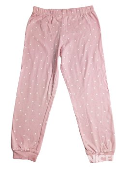 Růžové kalhoty s puntíky pro holky secondhand M&S
