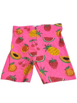 Růžové kraťasy s ovocem pro holky secondhand Primark
