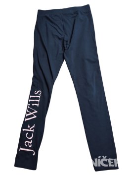 Modré elasťáky s nápisem pro holky secondhand Jack Wills