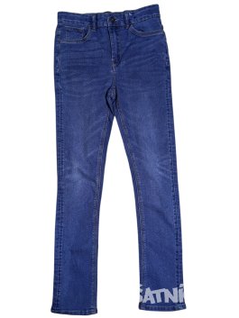 tmavě modré skinny džíny pro holky secondhand studio denim
