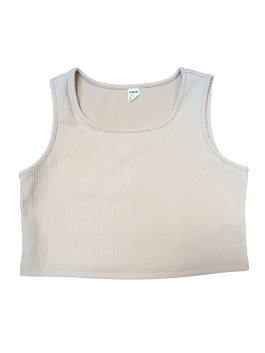 Béžový topík pro holky secondhand Shein