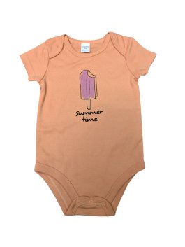 Oranžové body s obrázkem pro kluky outlet Baby