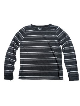 Tmavé triko pruhované pro kluky secondhand TU