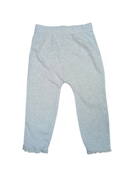 Světle šedé žíhané kalhoty pro holky secondhand George