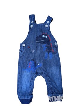Džínové lacláče pro kluky secondhand bluezoo