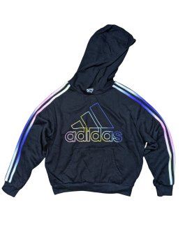 Černá mikina pro holky secondhand Adidas