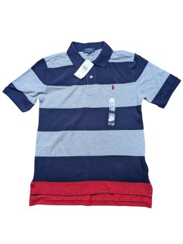 Pruhovaná polokošile pro kluky outlet Ralph Lauren