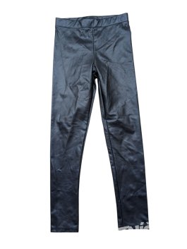 Koženkové kalhoty pro holky outlet H&M
