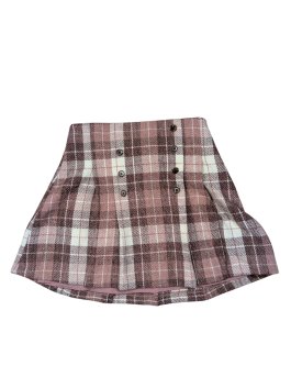 Teplá sukně kostkovaná pro holky secondhand Next