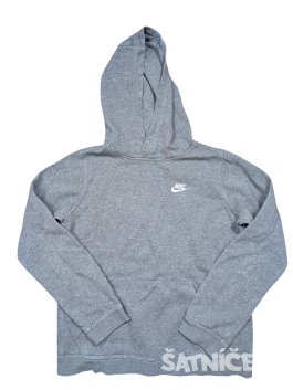 Šedá mikina pro kluky secondhand Nike