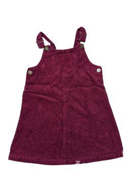 Vínová manšestrová šatovka pro holky secondhand Nutmeg