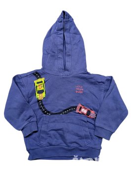 Modrá mikina s obrázky pro kluky secondhand Nutmeg