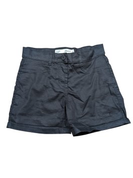 Černé pevné kraťasy se třpytkami pro holky secondhand Denim