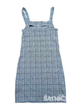 Vzorované šedé šaty pro holky secondhand New Look